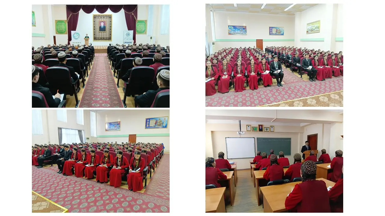 "GARAŞSYZ, BAKY BITARAP TÜRKMENISTAN - BEDEW BATLY AT-MYRADYŇ MEKANY"  ady bilen ilkinji okuw sapagy geçirildi